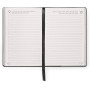 AGENDA 12 MESI GIORNALIERA SMALL DEEP GRAPHITE CM9,5X13,5 LEGAMI