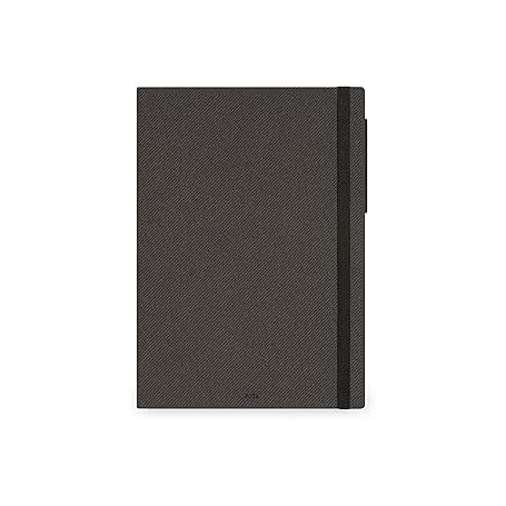 AGENDA 12 MESI SETTIMANALE MAXI DEEP GRAPHITE CM19,5X26,5 LEGAMI