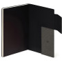 AGENDA 12 MESI SETTIMANALE MAXI DEEP GRAPHITE CM19,5X26,5 LEGAMI