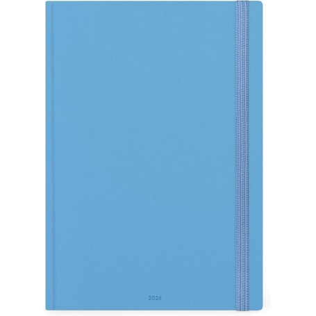 AGENDA 12 MESI GIORNALIERA MAXI RETRO BLUE CM21X29,7 LEGAMI