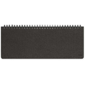 AGENDA 12 MESI PLANNER DEEP GRAPHITE LEGAMI