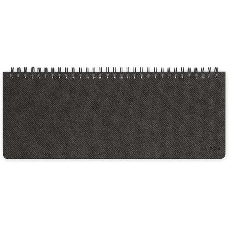 AGENDA 12 MESI PLANNER DEEP GRAPHITE LEGAMI