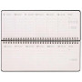AGENDA 12 MESI PLANNER DEEP GRAPHITE LEGAMI