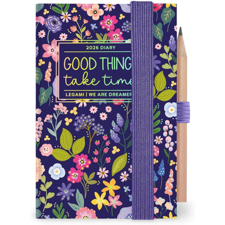AGENDA 12 MESI BIGIORNALIERA MINI FLOWER LEGAMI