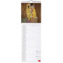 CALENDARIO DA PARETE 2026-GUSTAV KLIMT CM16X49 LEGAMI