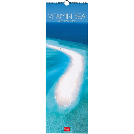 CALENDARIO DA PARETE 2026-VITAMIN SEA CM16X49 LEGAMI