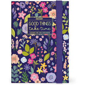AGENDA 12 MESI GIORNALIERA SMALL PHOTO FLOWERS CM9,5X13,5 LEGAMI