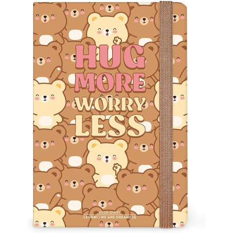 AGENDA 12 MESI SETTIMANALE MEDIUM PHOTO TEDDY BEAR CM12X18 LEGAMI