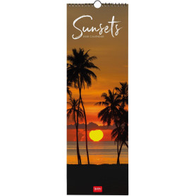 CALENDARIO DA PARETE 2026-SUNSETS CM16X49 LEGAMI