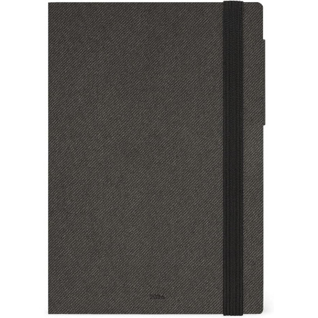 AGENDA 12 MESI SETTIMANALE MEDIUM DEEP GRAPHITE CM12X18 LEGAMI
