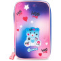 ASTUCCIO 1ZIP COCCOLOTTI LOVE AZZURRO COLOURBOOK