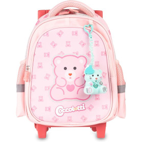 TROLLEY ASILO COCCOLOTTI LOVE ROSA COLOURBOOK