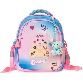 ZAINO ASILO COCCOLOTTI LOVE AZZURRO COLOURBOOK