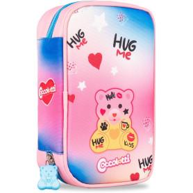 ASTUCCIO 1ZIP COCCOLOTTI LOVE ROSA COLOURBOOK