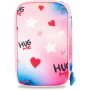 ASTUCCIO 1ZIP COCCOLOTTI LOVE ROSA COLOURBOOK