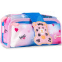 BUSTINA GRANDE 1ZIP COCCOLOTTI LOVE ROSA COLOURBOOK