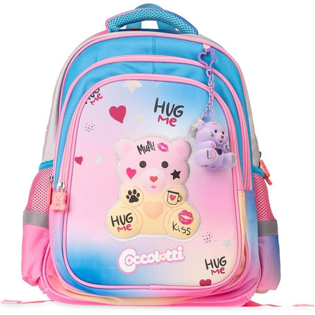 ZAINO ORGANIZZATO COCCOLOTTI LOVE AZZURR COLOURBOOK
