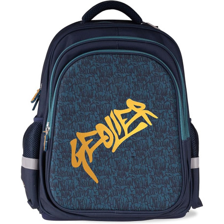 ZAINO ORGANIZZATO GEOLIER BLU COLOURBOOK