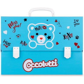 POLIONDA LOVE&TELL COCCOLOTTI CM38X27X8 COLOURBOOK AZZURRO