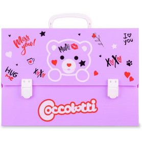 POLIONDA LOVE&TELL COCCOLOTTI CM38X27X8 COLOURBOOK VIOLA