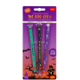 3 PENNE GEL CANCELLABILI THE BOO CREW ZOOMBIE+SKELETON+KITTY WITCH