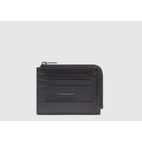 BUSTINA PORTAMONETREE PORTA CARTE IN PELLE