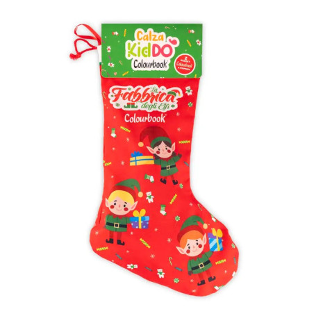 CALZA KIDDO' COLOURBOOK LA FABBRICA DEGLI ELFI