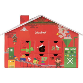 CALENDARIO DELL'AVVENTO LA FABBRICA DEGL ELFI COLOURBOOK