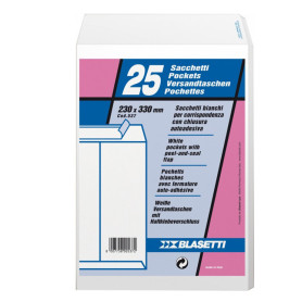 BUSTE A SACCO 23X33MM CONF. 25PZ  C/ADES IVO