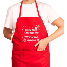 GREMBIULE COOKIE TIME NATALE COLOURBOOK 