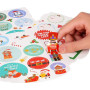 STICKER BOOK SET DI 150PZ NATALIZI LEGAMI