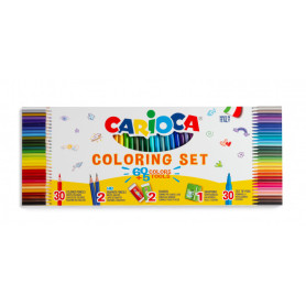 COLORING SET CARIOCA CONF.65PZ 