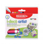 PENNARELLI I-DECO' ARTIST GEL CONF. 6PZ 