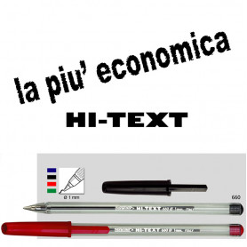 PENNA SFERA HI-TEXT 660 NERA PZ50 