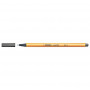 PENNA STABILO POINT88 0,4MM GRIGIO SCURO 