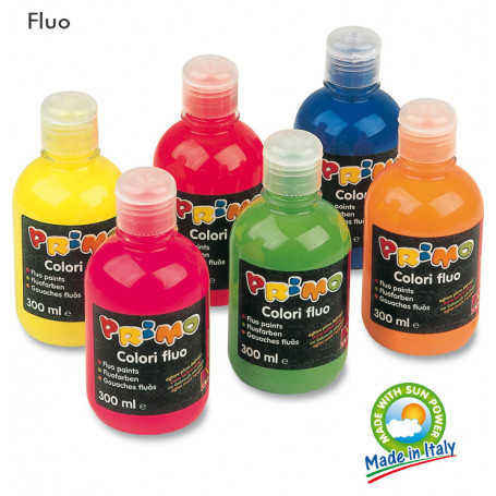 TEMPERA FLUO 300ML VERMIGLIONE CMP 