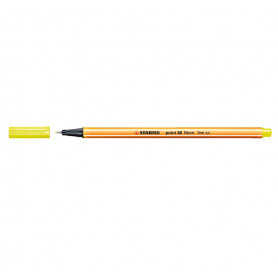 PENNA STABILO POINT88 0,4MM GIALLO NEON 