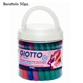 GLITTER GIOTTO 10,5ML ASS. BARATTOLO 50P Z