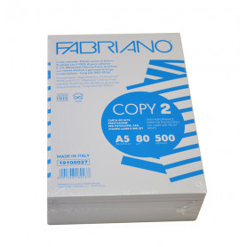 RISMA CARTA FABRIANO  A5 80GR 