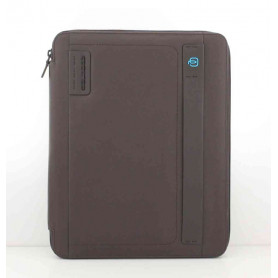 PORTABLOCCO SOTTILE IN PELLE 