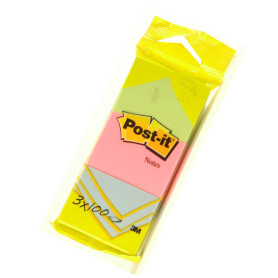 POST-IT COLORATO 51MMX38MM 3PZ 