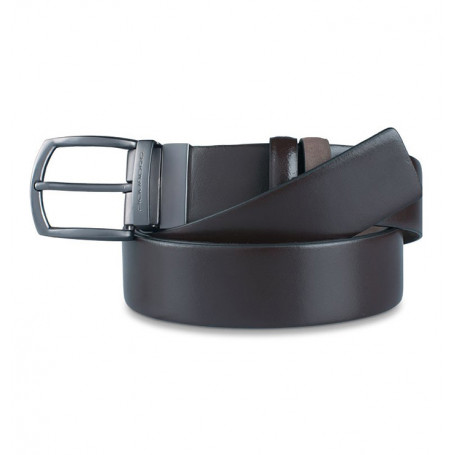 CINTURA UOMO IN PELLE REVERSECON FIBBIA LISCIA + NABUK