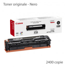 CARTUCCIA TONER NERO 731BK PER LBP 7100C N (2.400PG) 1PZ