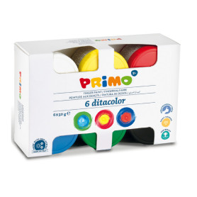 COLORI A DITA  50GR CONF.6PZ CMP 