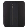 PORTABLOCCO CON SCOMPARTO IPAD IN NYLON E PELLE