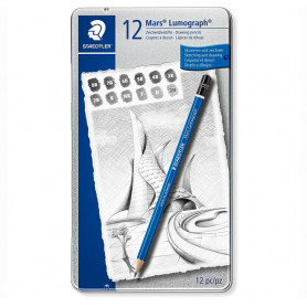 MATITE MARS LUMOGRAPH SET CONF.12PZ STAE DTLER