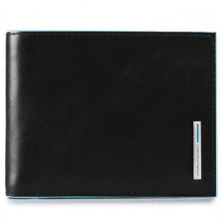 PORTAFOGLIO IN PELLE CON TASCHE E PORTA CARTE DI CREDITO