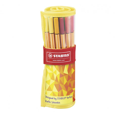 PENNE STABILO POINT88 0,4MM CONF25PZ 