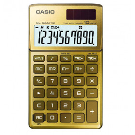 CALCOLATRICE CASIO SL-1000TW GOLD 