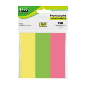 SEGNAPAGINA REMOVIBILE NEON 3COLORI 76MM X25MM NIJI